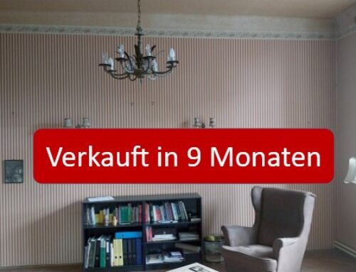 Sanierungsbedürftige Villenetage in Grünruhelage